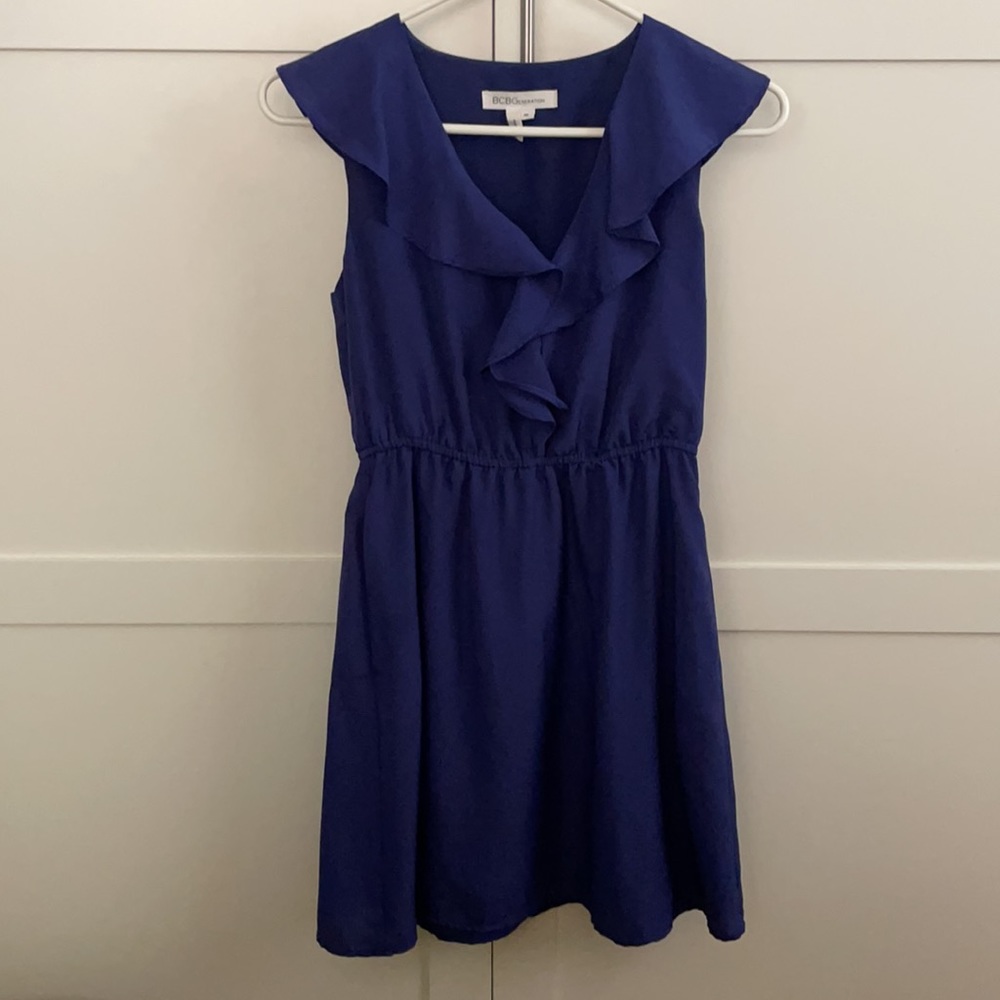 BCBG dress blue XS
